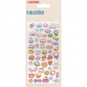 НАКЛЕЙКИ ОБЪЕМНЫЕ "ЗАЙЦЫ В САДУ"