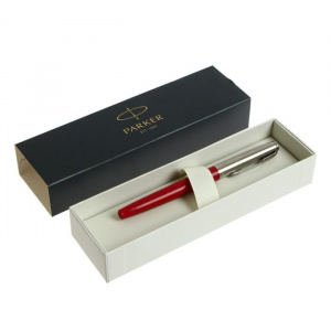 РУЧКА ПОДАРОЧНАЯ ПЕРО СИНЯЯ PARKER "JOTTER ORIGINAL" RED CT M ЦВЕТ КОРПУСА КРАСНЫЙ