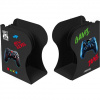 ПОДСТАВКА ДЛЯ КНИГ МЕТАЛЛИЧЕСКАЯ "GAMER" 19*14,7*9СМ