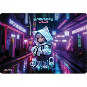 ПОКРЫТИЕ НА СТОЛ А4+ "KOROKORO" ПЛАСТИК 3D 33*23СМ 