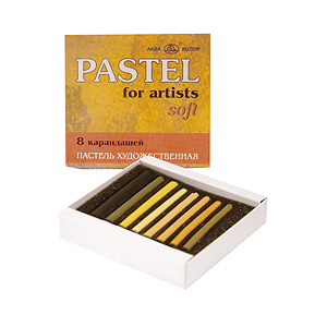 НАБОР МЕЛКОВ ПАСТЕЛЬ "PASTEL" 8ЦВ