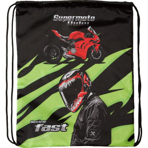 СУМКА ДЛЯ СМЕННОЙ ОБУВИ "SUPER MOTO" 35*43 CM 