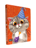 СКЕТЧБУК А6 80 Л MEOWBOOK КОТИК В КОЛПАЧКЕ