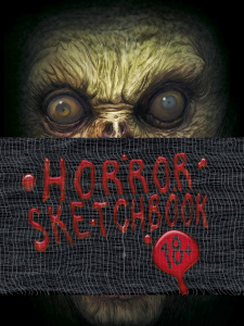 СКЕТЧБУК А5 64Л HORROR 18+ ЗОМБИ" 