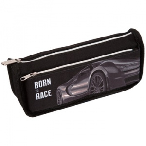 ПЕНАЛ МЯГКИЙ "BORN TO RACE" 21*8,5*5,5 СМ  