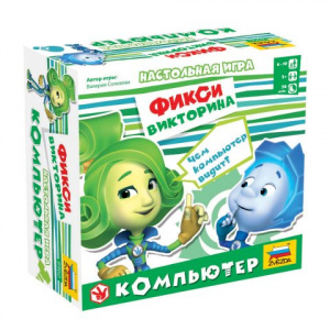 ИГРА НАСТОЛЬНАЯ "ВИКТОРИНА ФИКСИКИ. КОМПЬЮТЕР"