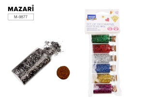 НАБОР ДЕКОРАТИВНЫХ БЛЕСТОК MAZARI №14 6ЦВ 10Г