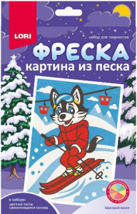 НАБОР ДЛЯ ТВОРЧЕСТВА "ФРЕСКА ШУСТРЫЙ ХАСКИ" НГ 