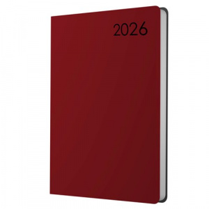 ЕЖЕДНЕВНИК А6 2026 LISTOFF 176Л PARAGRAPH КРАСНЫЙ