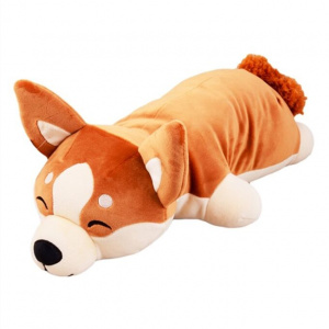 ИГРУШКА МЯГКАЯ "КОРГИ СПЛЮША ЛЕЖАЧАЯ" 50СМ