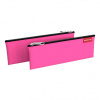 ПЕНАЛ МЯГКИЙ ПЛОСКИЙ "NEON PINK" 22*9СМ