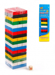 ИГРА "БАШНЯ" ЦВЕТНАЯ