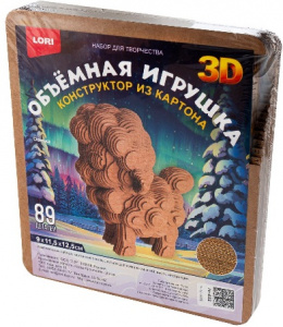 СБОРНАЯ МОДЕЛЬ ОБЪЕМНАЯ ИГРУШКА "ОВЕЧКА"
