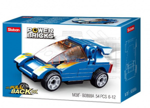 КОНСТРУКТОР"SLUBAN POVER BRICKS" ПУЛЯ" 54 ЭЛЕМЕНТА