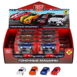 ИГРУШКА МАШИНА ИНЕРЦИОННАЯ "ГОНОЧНЫЕ МАШИНЫ" 7СМ