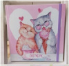 СКЕТЧБУК А4 40 ЛИСТОВ НА ГРЕБНЕ SWEET CAT SHOP АКВАРЕЛЬНАЯ БУМАГА 200Г/М2 КОТИКИ И МОРОЖЕНКО 200*200ММ