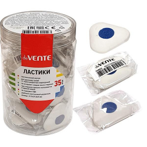 ЛАСТИК С ПЛАСТИКОВЫМ ДЕРЖАТЕЛЕМ БЕЛЫЙ ТРЕУГОЛЬНИК