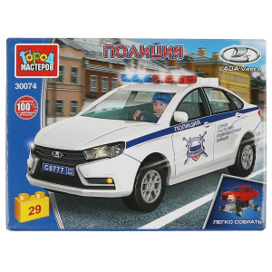 КОНСТРУКТОР ГОРОД LADA VESTA "ПОЛИЦИЯ" 29ЭЛ