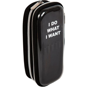 ПЕНАЛ ОБЪЕМНЫЙ "I DO WHAT I WANT" 22*9,1*7СМ С ВНУТРЕННИМ ОРГАНАЙЗЕРОМ
