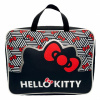 ПАПКА ПОРТФЕЛЬ НА МОЛНИИ С РУЧКАМИ А4 "HELLO KITTY" ТЕКСТИЛЬ 35*26,5*7.5СМ