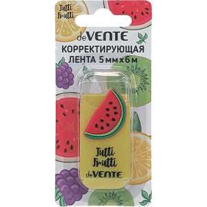 КОРРЕКТИРУЮЩАЯ ЛЕНТА 5ММ * 6М "TUTTI - FRUTTI. WATERMELON"