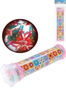 ИГРУШКА "КАЛЕЙДОСКОП ЦВЕТОЧКИ"  5,2х5,2х16,7 СМ