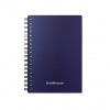 ЗАПИСНАЯ КНИГА А6 80Л "TOTAL BLUE" С ПЛАСТИКОВОЙ ОБЛОЖКОЙ