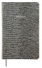 ЗАПИСНАЯ КНИГА СЕРЫЙ С БЛЕСТКАМИ А6 96Л  