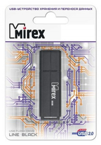 КАРТА ПАМЯТИ MIREX 4Gb "LINE BLACK" ЧЕРНАЯ