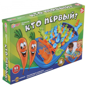 ИГРА НАСТОЛЬНАЯ "УМНЫЕ ИГРЫ. КТО ПЕРВЫЙ"