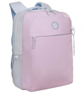 РЮКЗАК ШКОЛЬНЫЙ GRIZZLY RD-644-1 /1 РОЗОВЫЙ 40*28*16СМ