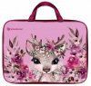 ПАПКА ПОРТФЕЛЬ ТЕКСТИЛЬНАЯ А4 "CUTE DEER'' 33*26,5*6СМ
