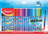 ФЛОМАСТЕPЫ  "MAPED" 24ЦВ  COLOR'PEPS ЖИЗНЬ В ОКЕАНЕ