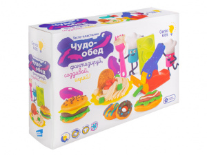 НАБОР ДЛЯ ТВОРЧЕСТВА GENIO KIDS ЧУДО ОБЕД ИЗ ТЕСТА