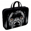 ПАПКА ПОРТФЕЛЬ НА МОЛНИИ С РУЧКАМИ А4 "BLACK DOG" ТЕКСТИЛЬ 36*29*7СМ