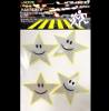 ТЕРМОНАКЛЕЙКА СВЕТООТРАЖАЮЩАЯ "STARS" 5,2x5,2СМ В НАБОРЕ 4 СТИКЕРА