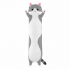 ИГРУШКА-ПОДУШКА "КОТ БАТОН СЕРЫЙ" 90 СМ