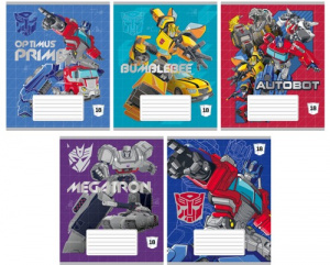 ТЕТРАДЬ 18Л ЛИНИЯ "TRANSFORMERS"