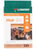 БУМАГА ДЛЯ СТРУЙНОЙ ПЕЧАТИ А6 10*15СМ LOMOND МАТОВАЯ ОДНОСТОРОННЯЯ 230Г/М² 50 ЛИСТОВ