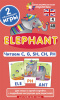 ЗАНИМАТЕЛЬНЫЕ КАРТОЧКИ. СЛОН (ELEPHANT). ЧИТАЕМ C, G, SH, CH, PH. LEVEL 4