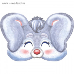 МАСКА ЗАЙЧИК 20*30СМ МАСКА ЗАЙЧИК 20*30СМ