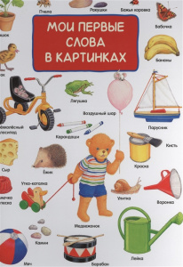 КНИГА "МОИ ПЕРВЫЕ СЛОВА В КАРТИНКАХ"