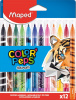 ФЛОМАСТЕPЫ  "MAPED" 12ЦВ  COLOR'PEPS ANIMALS