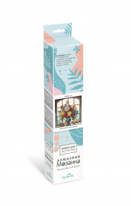 АЛМАЗНАЯ МОЗАИКА 30*30 СМ "ЦВЕТОЧНЫЕ ИСКУШЕНИЯ"