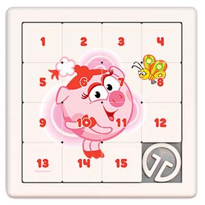 ИГРА НАСТОЛЬНАЯ "ЛОГИЧЕСКАЯ ИГРА СОБИРАШКИ СМЕШАРИКИ. НЮША"