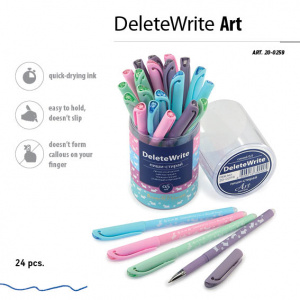 РУЧКА ГЕЛЕВАЯ ПИШИ-СТИРАЙ "DELETE WRITE ART. ЩЕНОЧКИ"