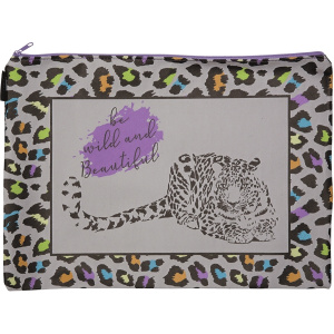 ПАПКА НА МОЛНИИ А4 "LEOPARD'' 33*24 СМ 