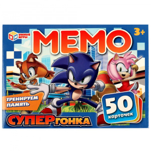 ИГРА МЕМО "СУПЕР ГОНКА"