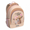 РЮКЗАК С ЭРГОНОМИЧНОЙ СПИНКОЙ "CORGI PUPPY" 39*28*14СМ 15L