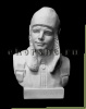 ГИПСОВАЯ ФИГУРА БЮСТ ГАГАРИНА 16,5*10*25СМ ГИПС